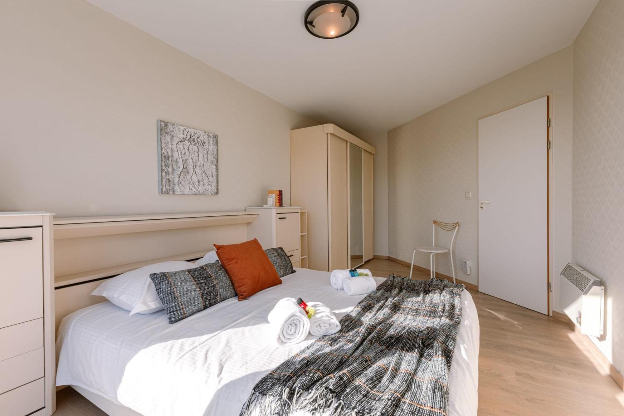 Huswell - Spacious & Modern Sea View Apartment With Garage Ostend Luaran gambar