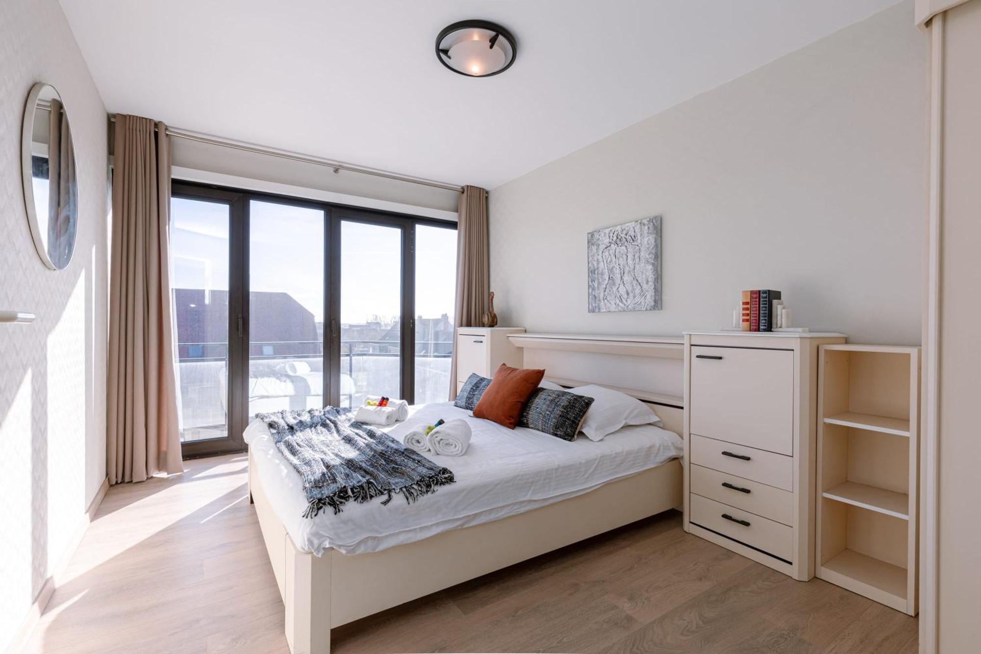 Huswell - Spacious & Modern Sea View Apartment With Garage Ostend Luaran gambar